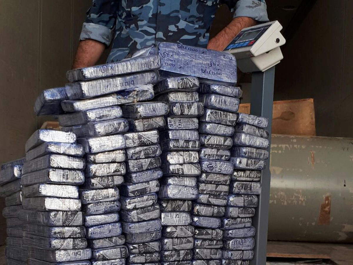Iran seizes record amount of drugs