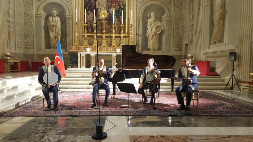 Azerbaijani music sounds at Italy’s President Palace [PHOTO/VIDEO]