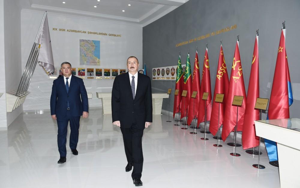 President Ilham Aliyev inaugurates Flag Museum in Lerik [PHOTO]