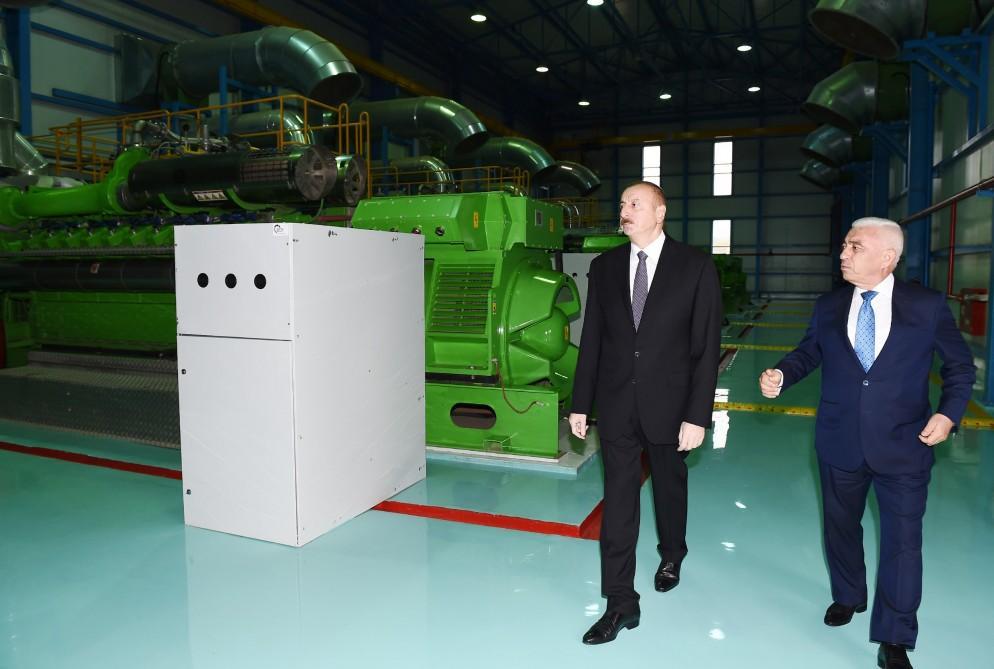 President Aliyev attends inauguration of power station in Lerik [PHOTO]