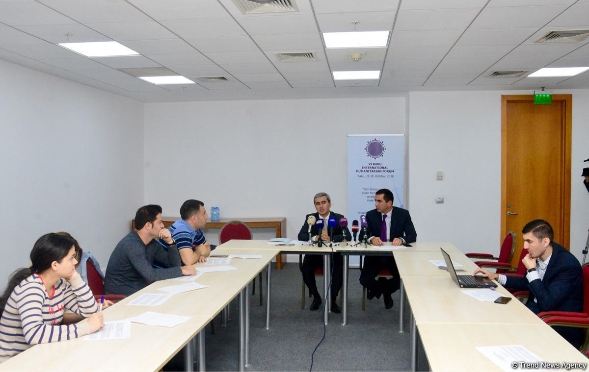 Program of 6th Baku Int’l Humanitarian Forum revealed [PHOTO]