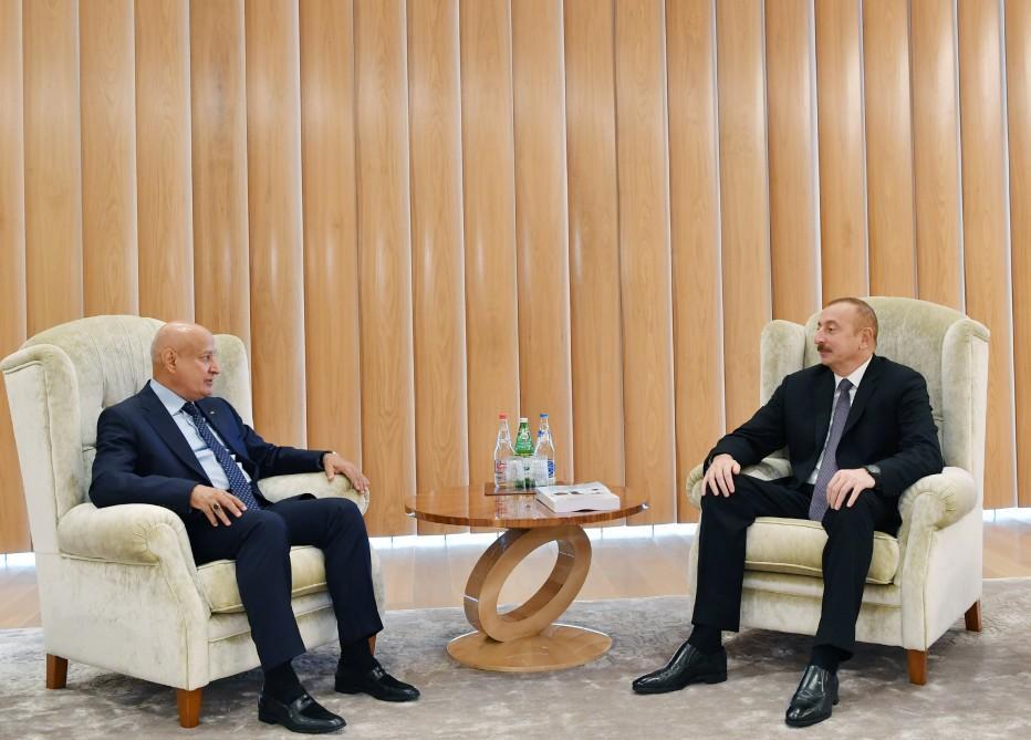 President Aliyev meets ISESCO Director General [UPDATE]