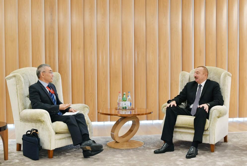 President Ilham Aliyev meets UNESCO deputy director-general