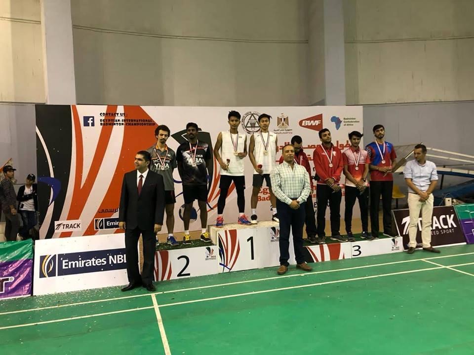 National badminton players win two gold medals [PHOTO]