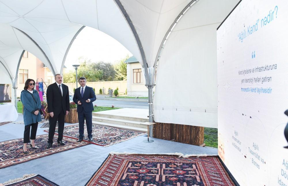 President Ilham Aliyev, First Lady Mehriban Aliyeva attend inauguration of Gakh Silkworm Breeding Station [PHOTO]