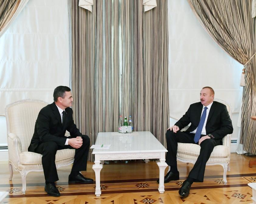 President Ilham Aliyev receives deputy chairman of Cabinet of Ministers of Turkmenistan