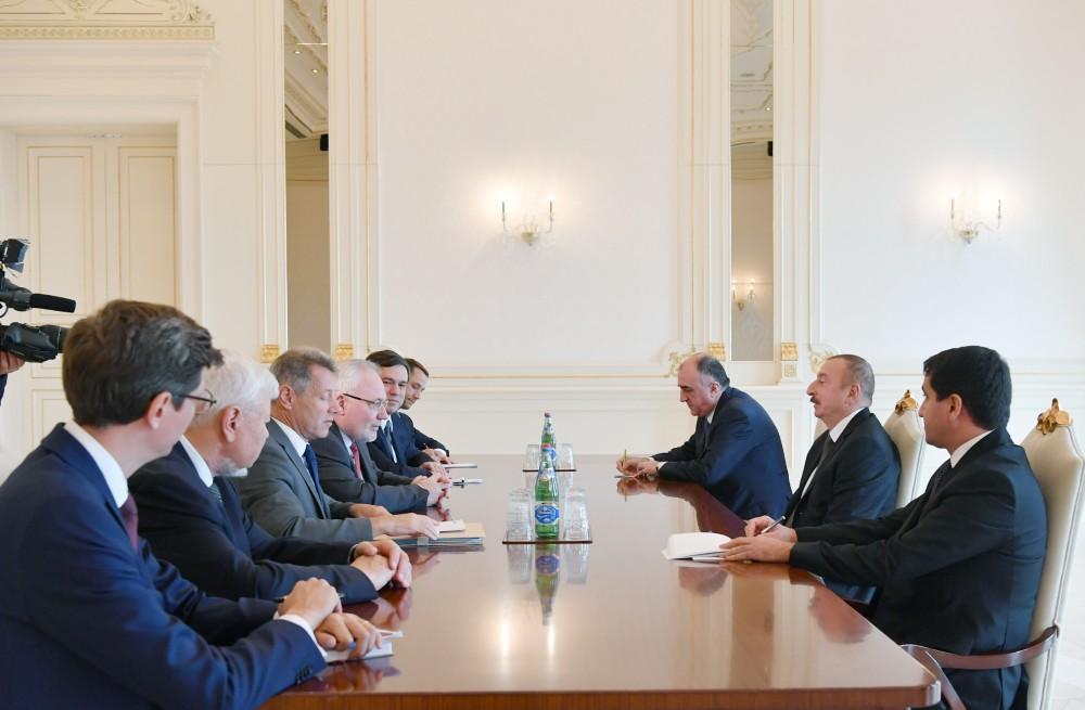 Azerbaijani president receives OSCE MG co-chairs [UPDATE]