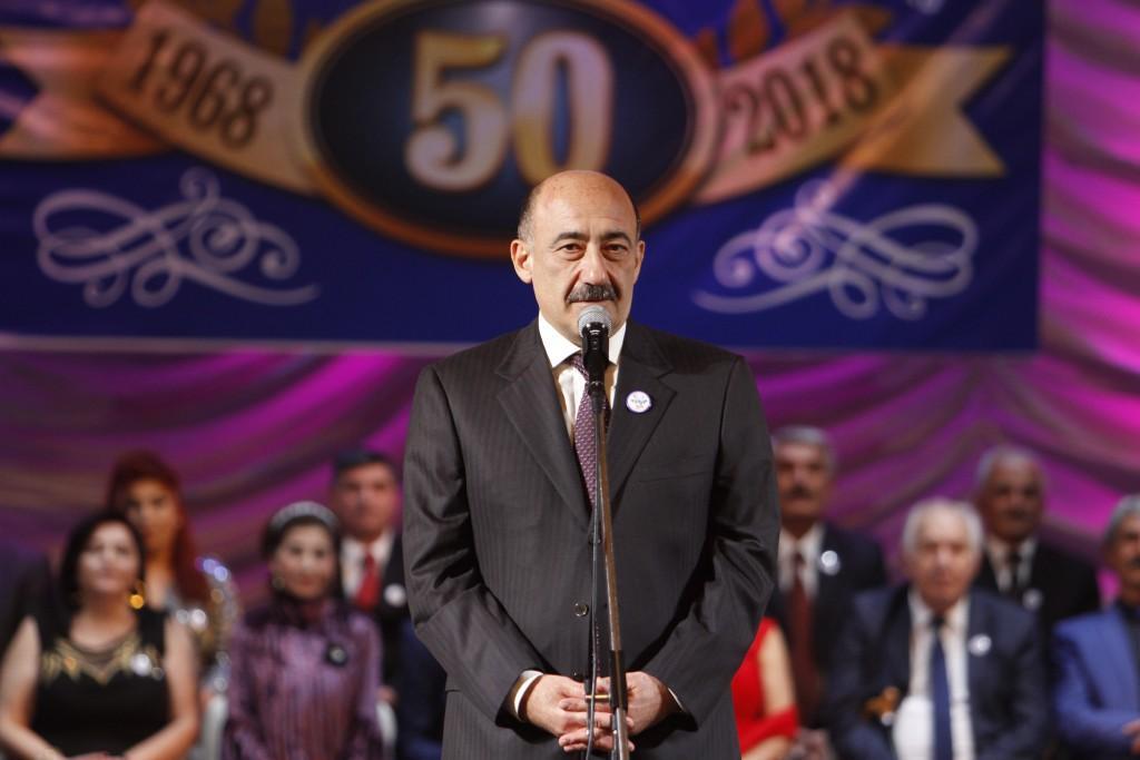 Sumgayit State Drama Theater marks 50th anniversary [PHOTO] - Gallery Image