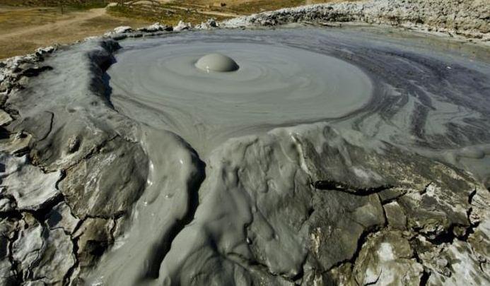 Some mud volcano erupted in Azerbaijan