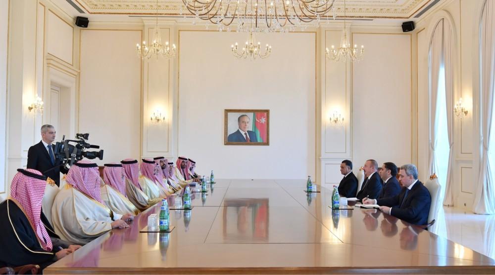 President Aliyev receives delegation led by Saudi Arabian interior minister [UPDATE]
