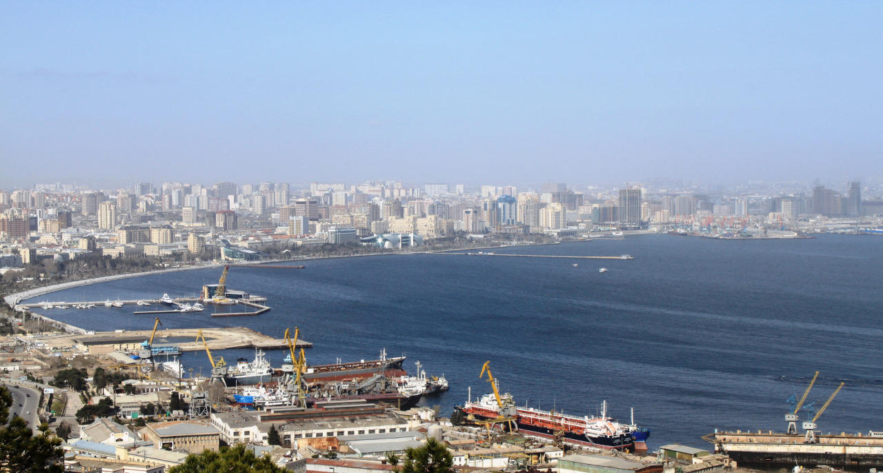 Baku Bay. Wonderful place to experience the best sea view