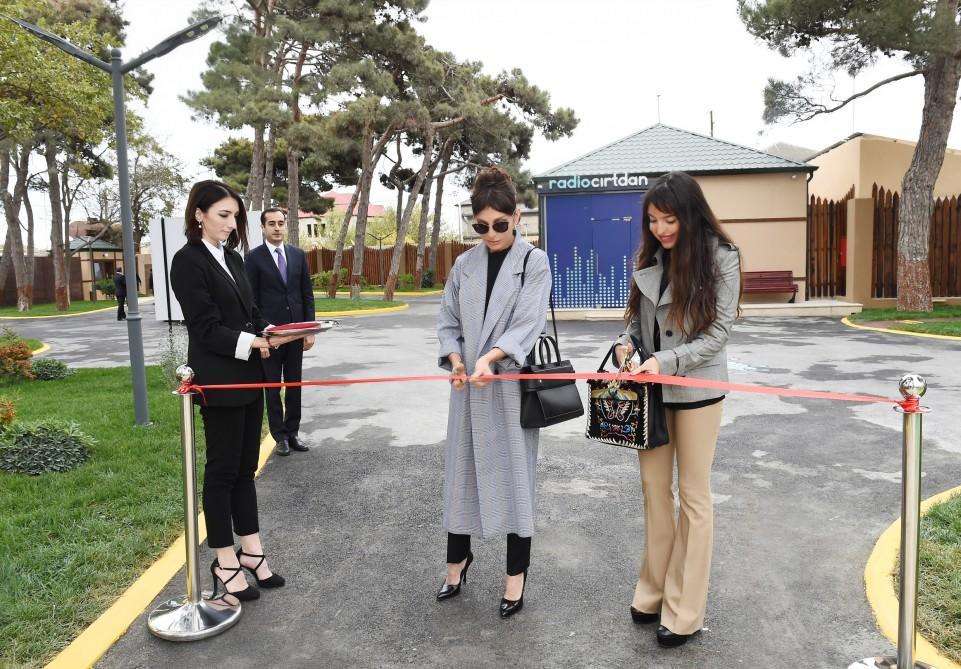 Azerbaijan's First VP Mehriban Aliyeva, VP of Heydar Aliyev Foundation Leyla Aliyeva attend opening of renovated recreation & wellness center [PHOTO]
