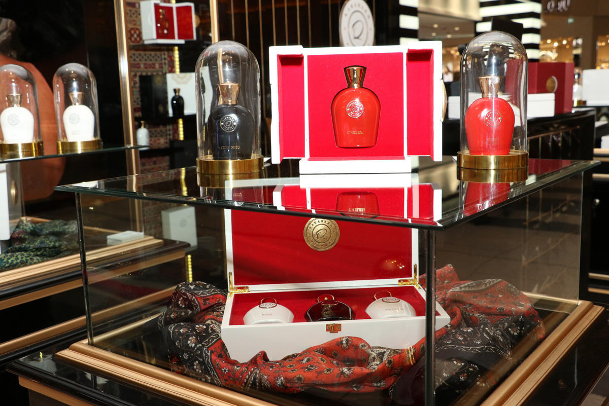 Azerbaijani fragrances put on sale in Doha