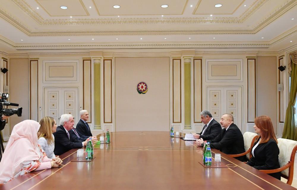 Ilham Aliyev receives delegation led by World Anti-Doping Agency president [UPDATE]