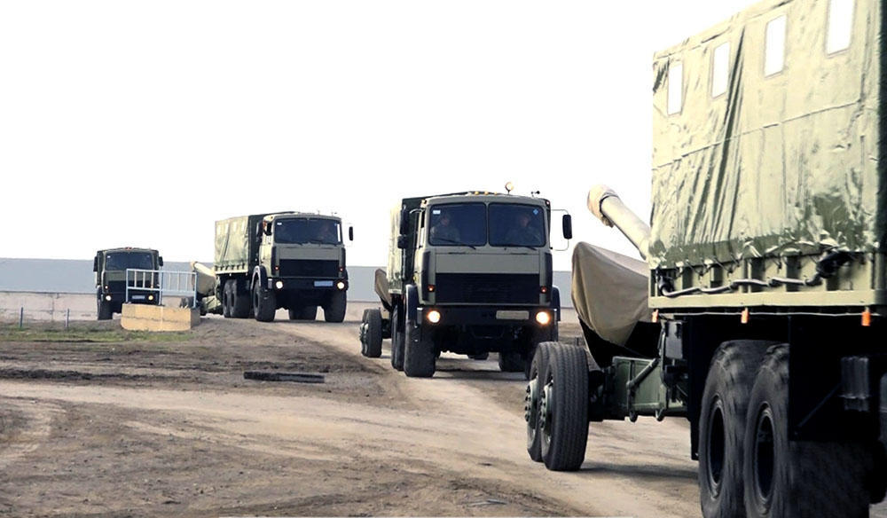 Troops of Azerbaijan’s Nakhchivan garrison put on alert [VIDEO]