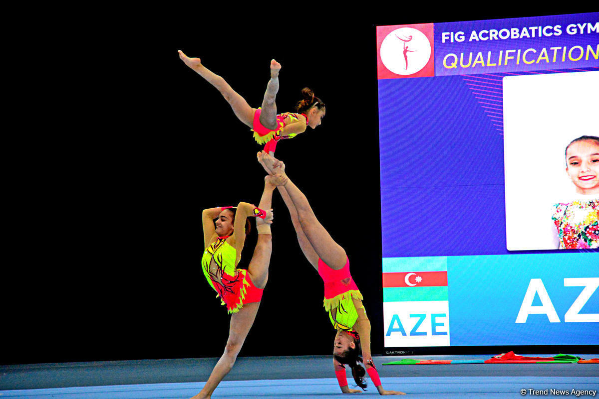 FIG Acrobatic Gymnastics World Cup podium training kicks off in capital [PHOTO]