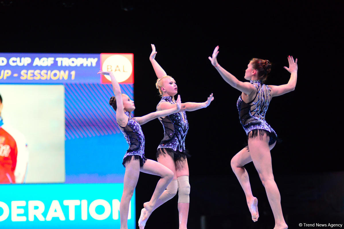 Day 1 of FIG Acrobatic Gymnastics World Cup kicks off in Baku [PHOTO]