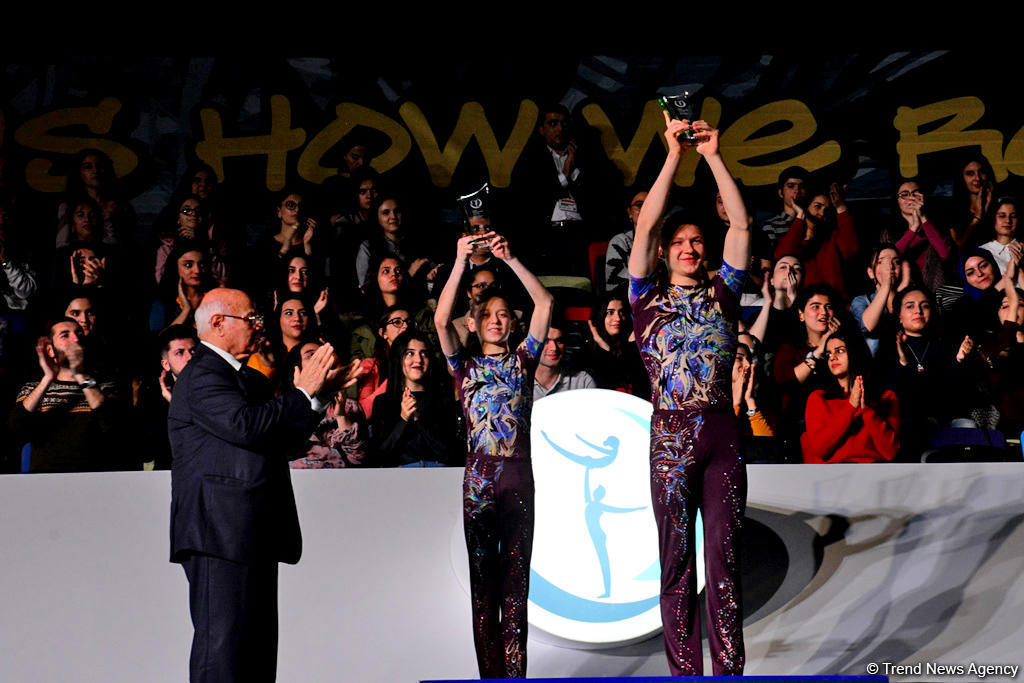 AGF Trophy awarded in FIG Acrobatic Gymnastics World Cup in Baku  [PHOTO]