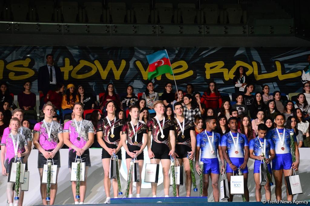FIG Acrobatic Gymnastics World Cup winners awarded in Baku [PHOTO]
