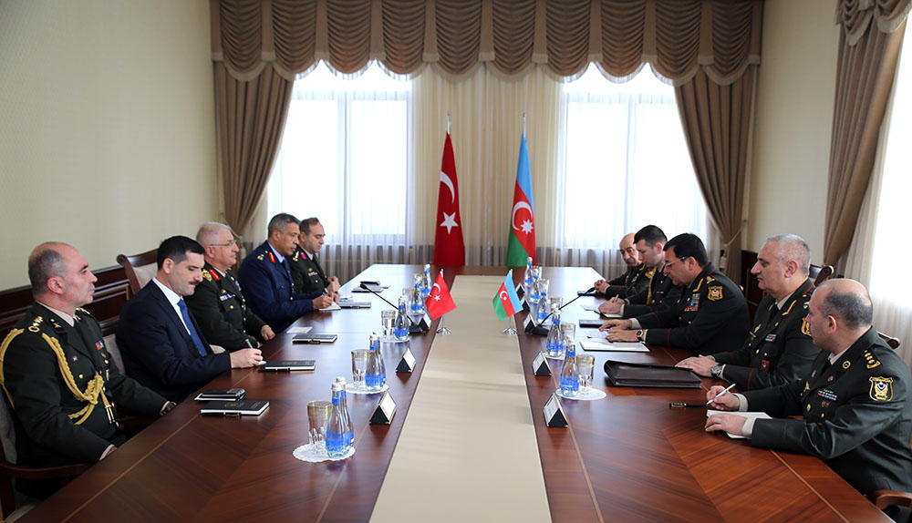Chiefs of general staffs of Azerbaijan, Turkey hold meeting [PHOTO]