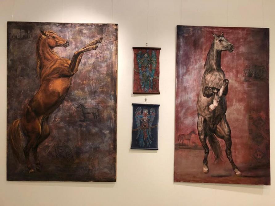 Karabakh horses through eyes of Latvian artist [PHOTO]