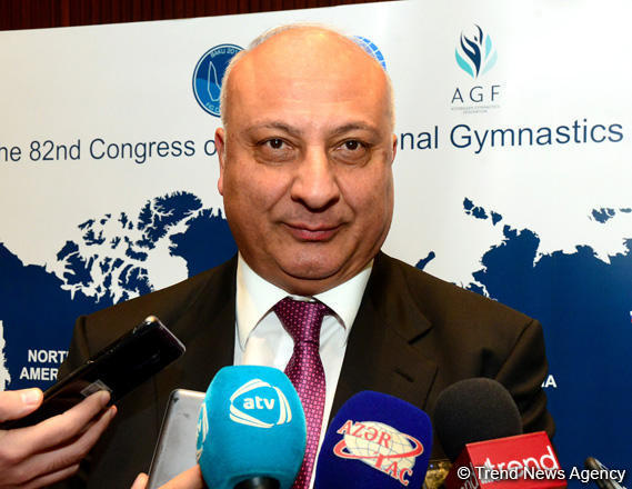 Altay Hasanov: Decisions made at FIG’s Baku Congress to give big impetus to development of gymnastics