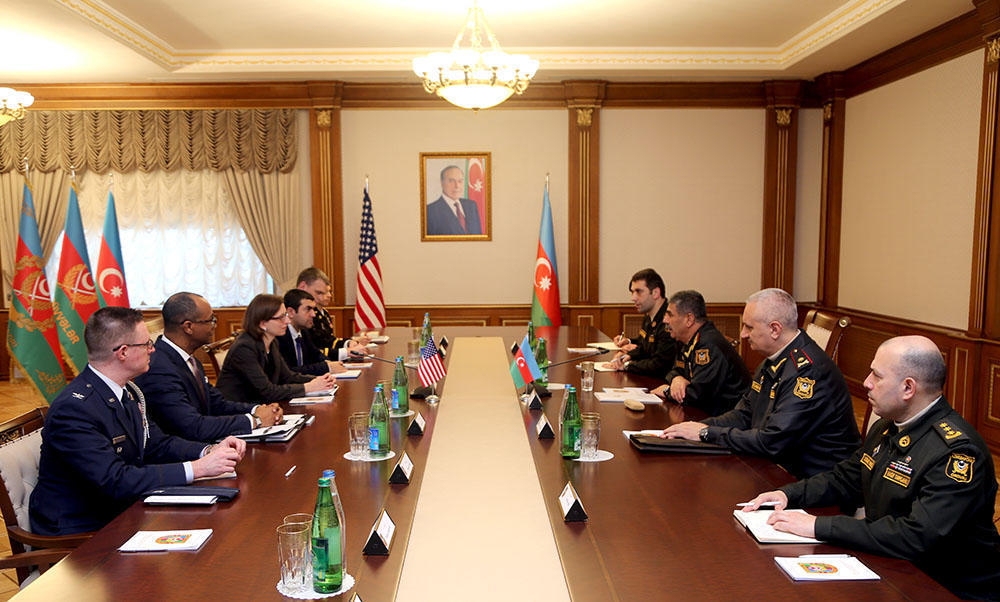 Reps of U.S. Department of Defense on visit to Baku