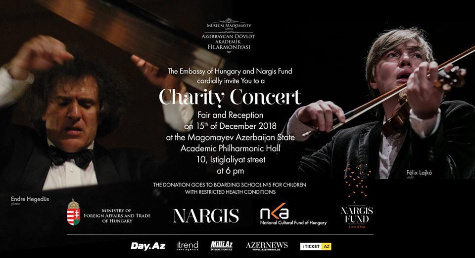 Baku to host Charity Concert
