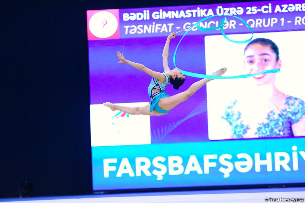 Second day of 25th Azerbaijan Championship in Rhythmic Gymnastics kicks off [PHOTO]