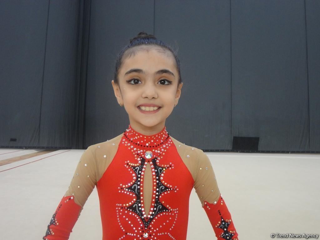 Azerbaijani athlete dreams of ranking first in competitions at National Gymnastics Arena