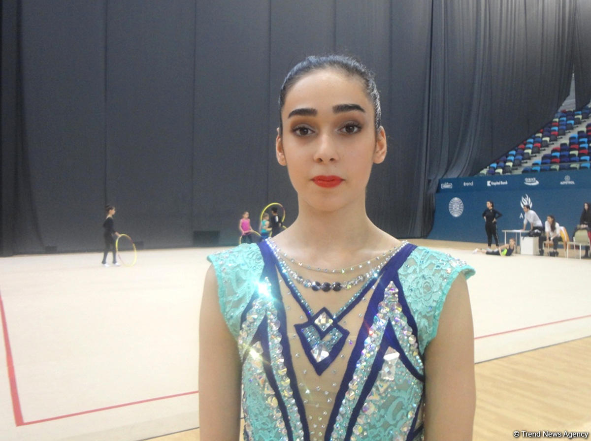 Azerbaijani gymnast says her main goal is Olympic Games