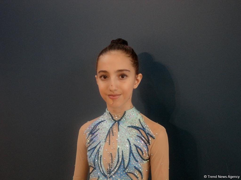 Athlete says her dream is to represent Azerbaijan rhythmic gymnastics team