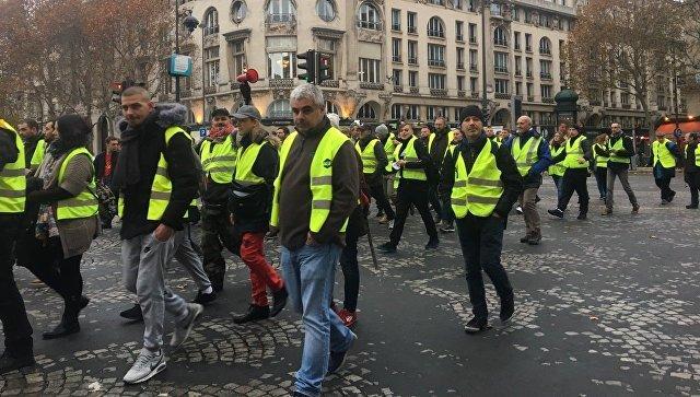 Number of detained during yellow vest rallies in France exceeds 1,700