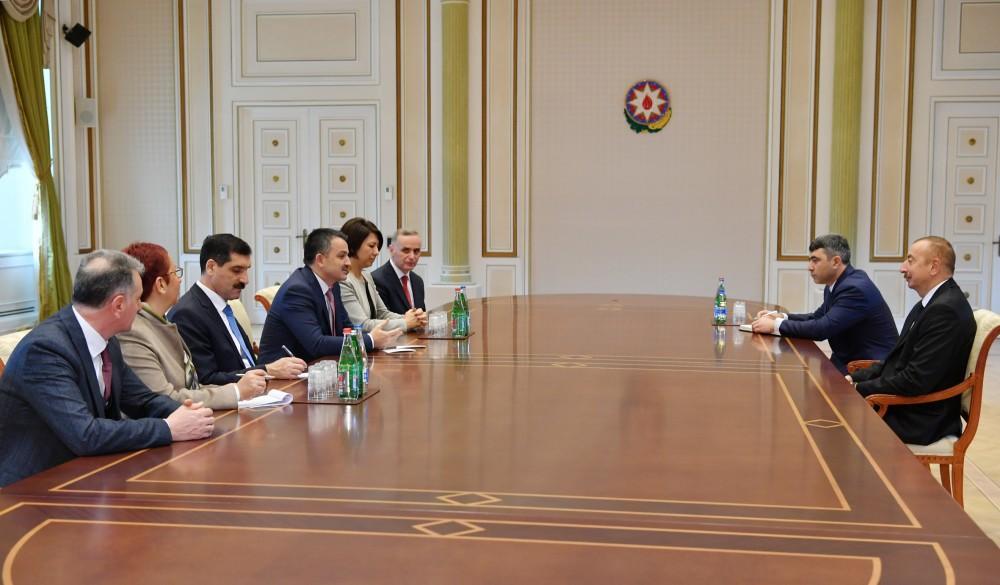 Ilham Aliyev receives delegation led by Turkish minister of agriculture and forestry [UPDATE]