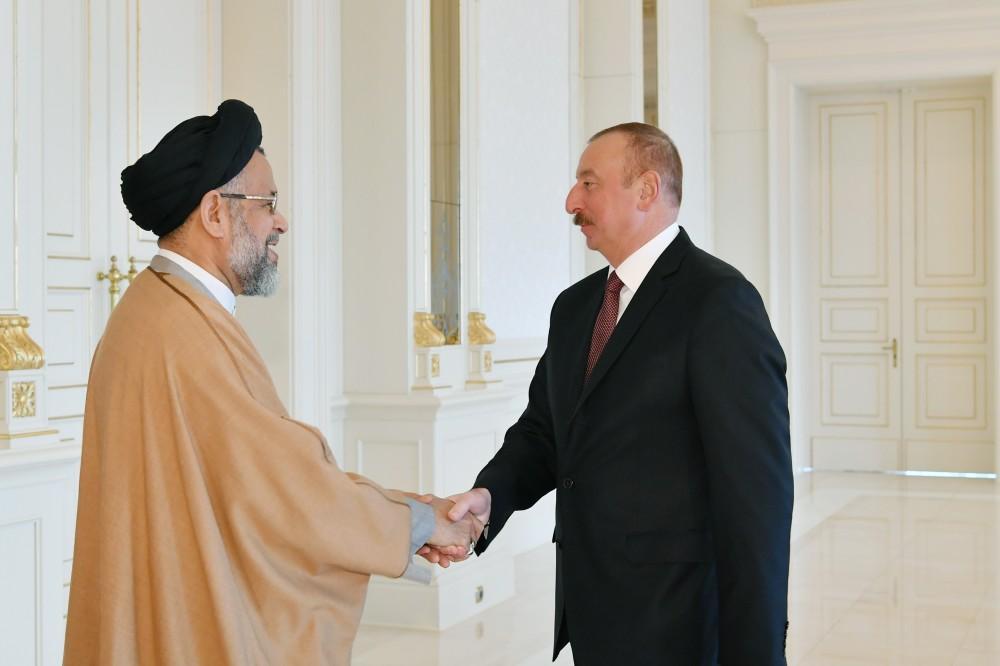 Azerbaijani president receives Iran's intelligence minister [UPDATE]