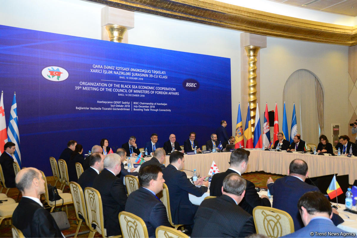 Meeting of Council of BSEC FMs held in Baku [PHOTO]