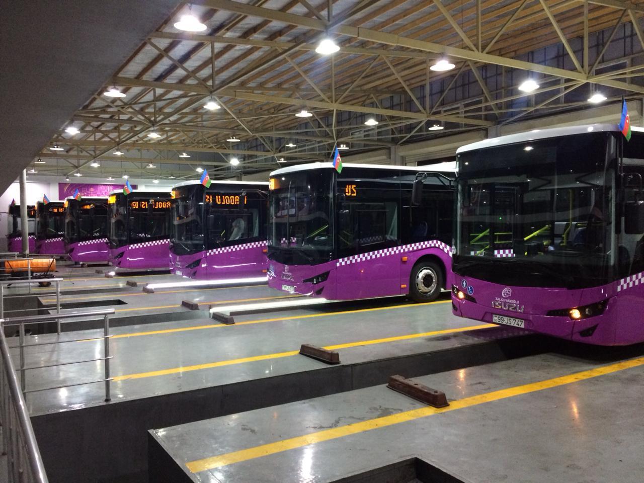 New buses of EURO 6 standard delivered to Baku