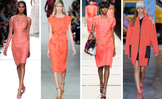 Living coral: Trendy color of the year
