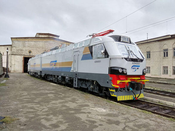 French Alstom company supplies another freight locomotive to Azerbaijan