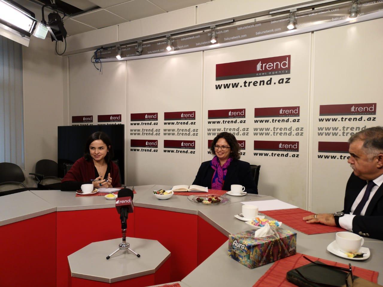 Deputy chief of Israel’s diplomatic mission in Baku visits Trend News Agency