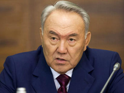 Nazarbayev: Ilham Aliyev’s tireless efforts for improving well-being of Azerbaijanis to contribute to Azerbaijan’s prosperity