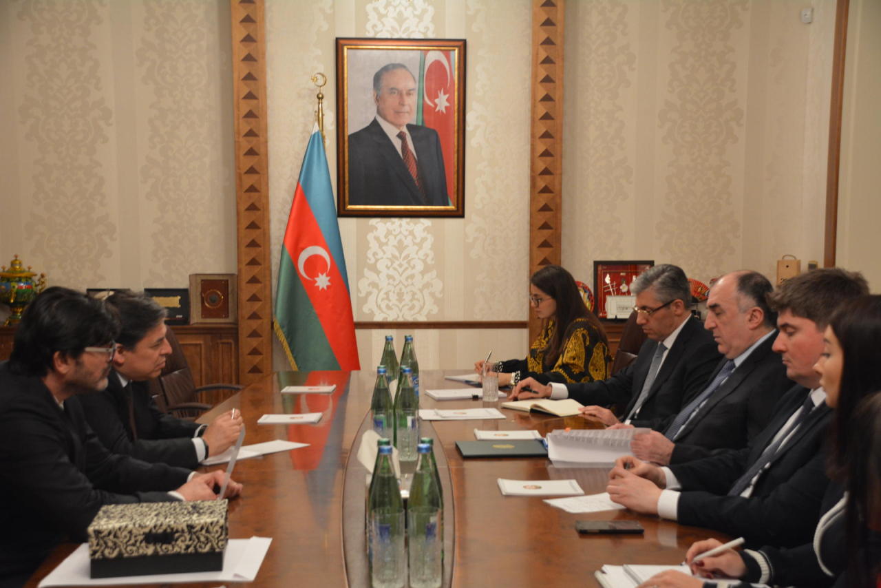 Azerbaijani FM receives newly appointed Brazilian ambassador