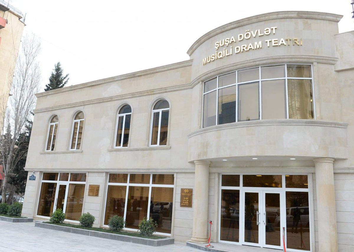 Shusha State Musical Drama Theater opens after reconstruction [PHOTO]