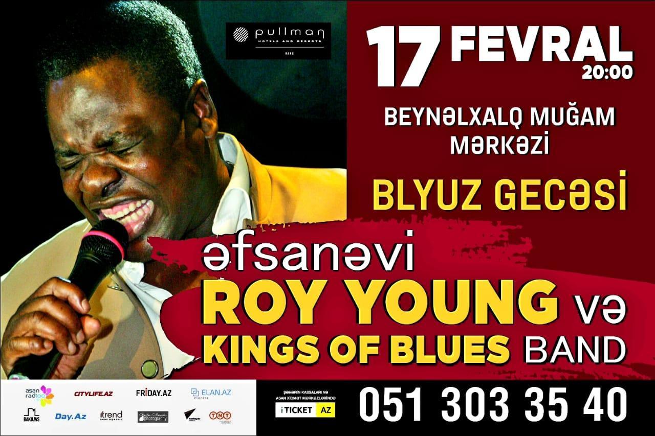 Roy Young and King of Blues Band to perform in Baku