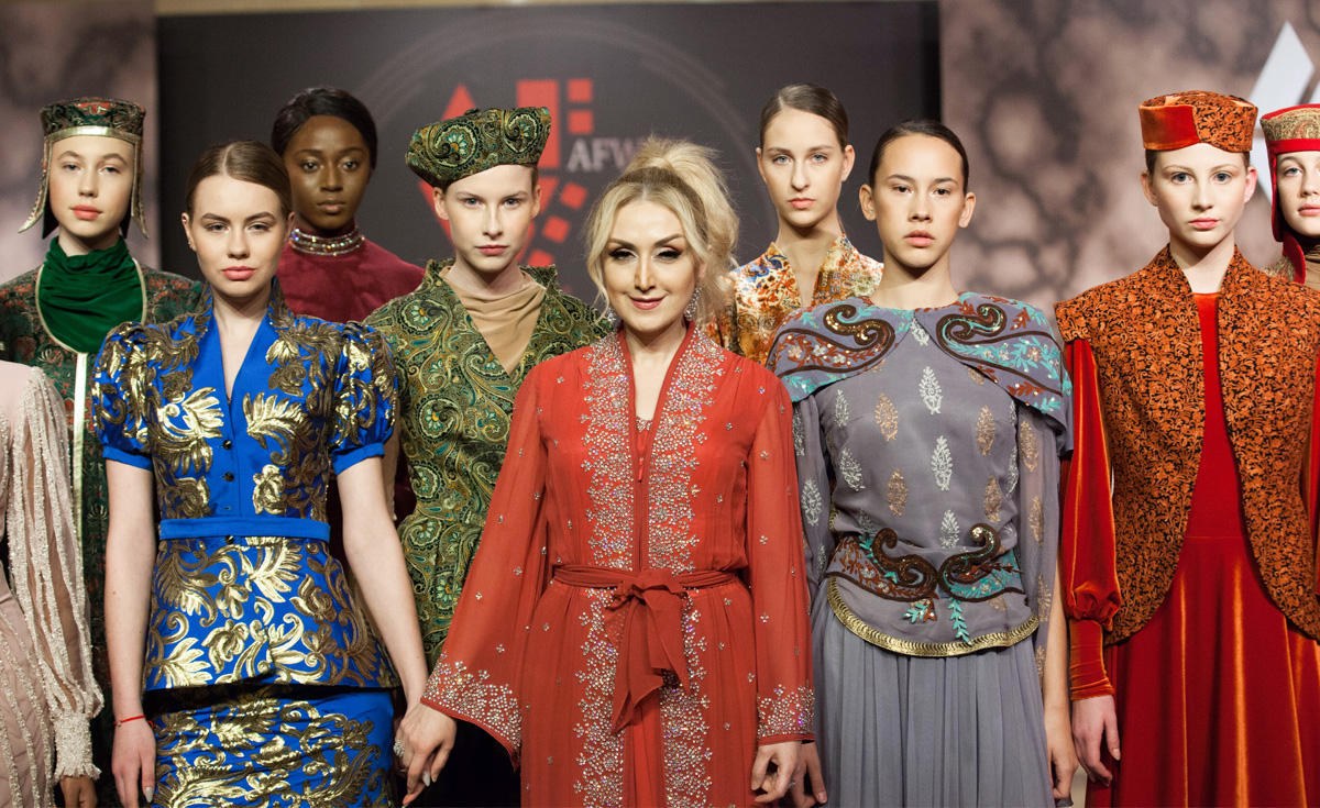 Gulnara Khalilova stuns fashion lovers at Istanbul Fashion Week [PHOTO]