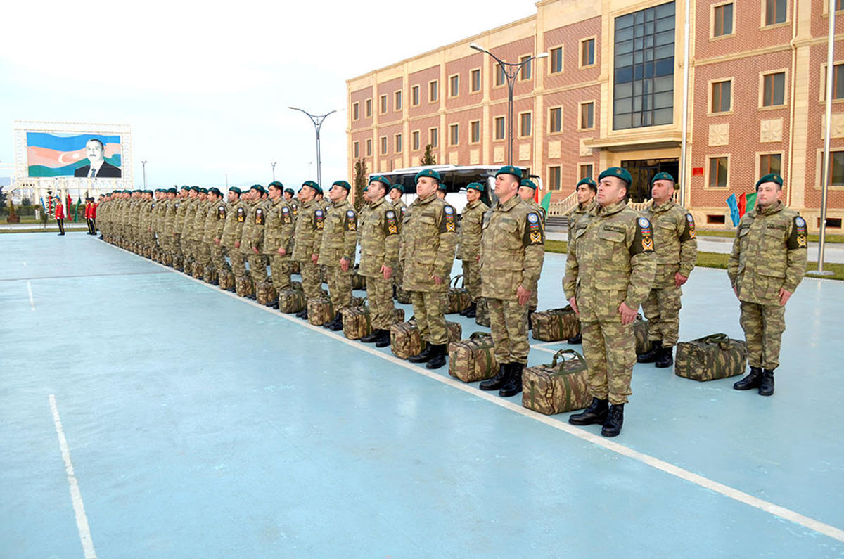 Group of Azerbaijani peacekeepers return from Afghanistan [PHOTO]