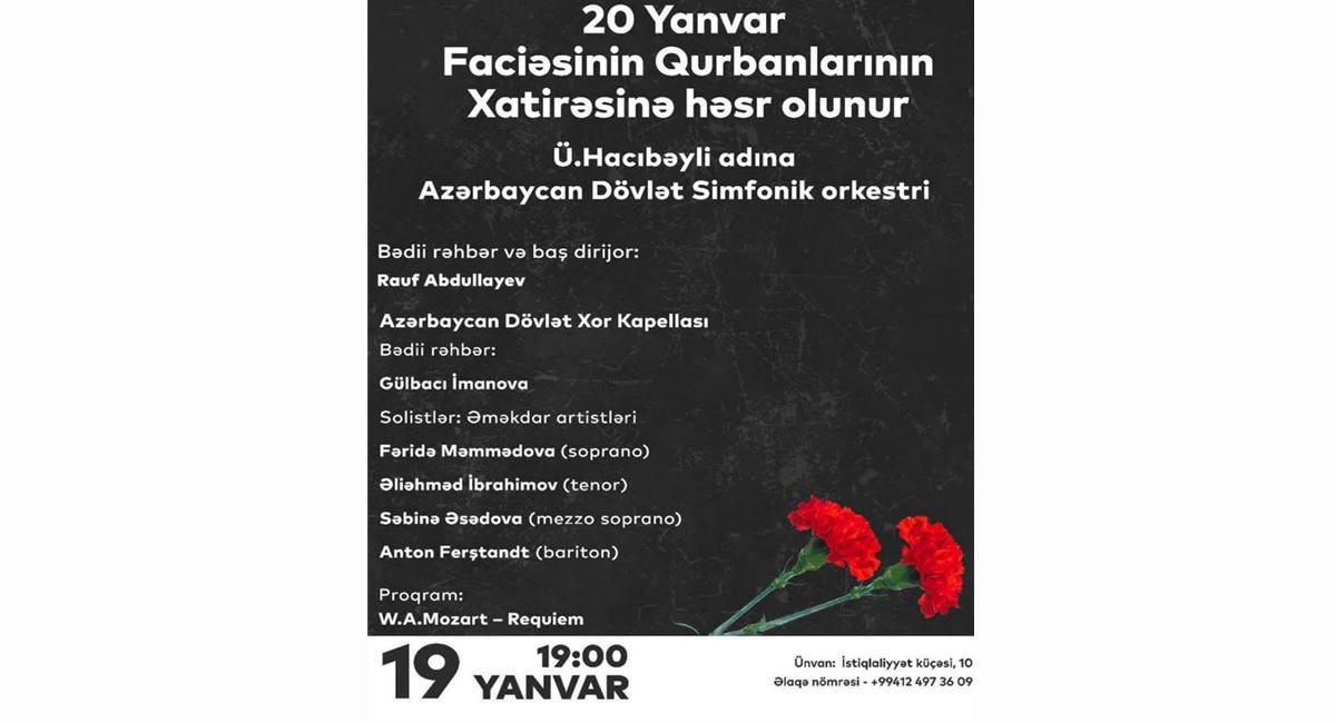 Memory of Black January victims to be honored in Baku