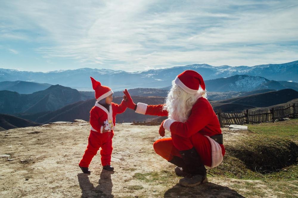 Santa visits remote villages [PHOTO]
