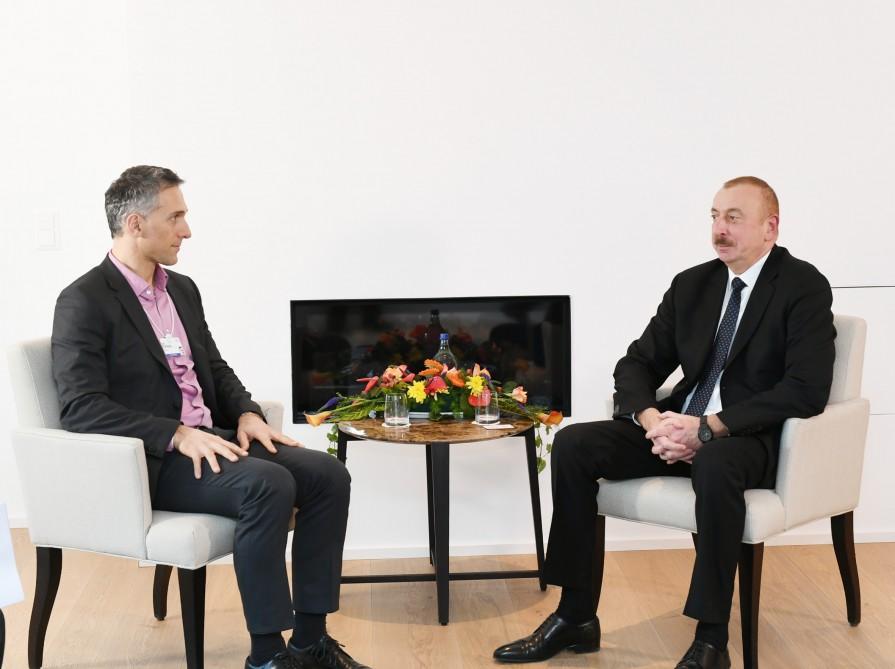 President Aliyev met with Chief Executive Officer of Signify