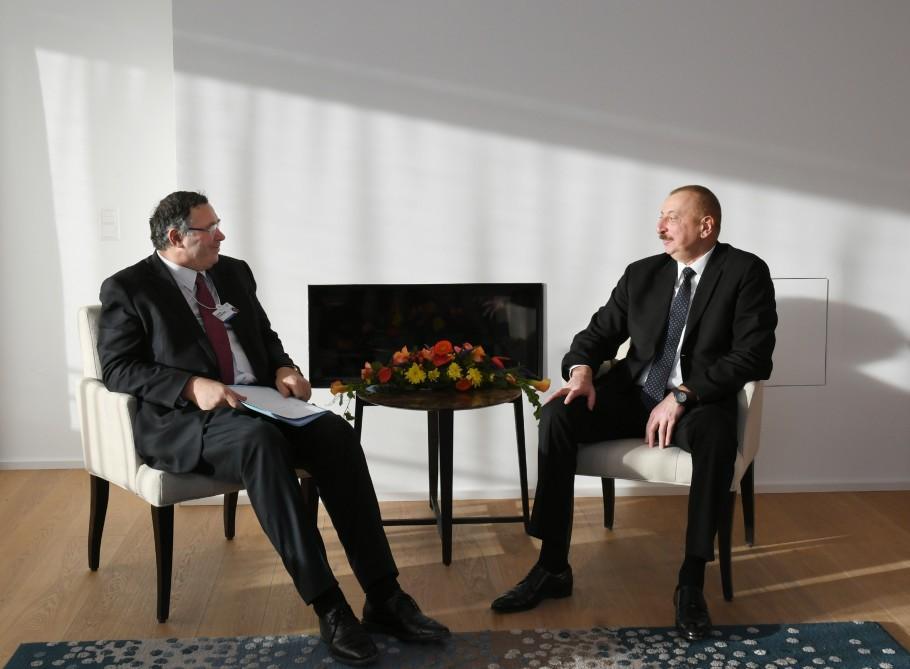 Azerbaijani president meets Total CEO [PHOTO] - Gallery Image